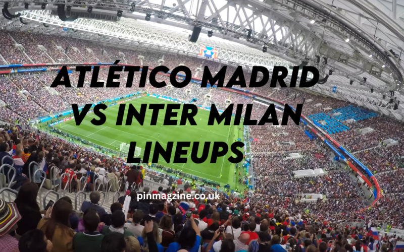 Official starting atlético madrid vs inter milan lineups