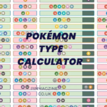 Pokémon Type Calculator